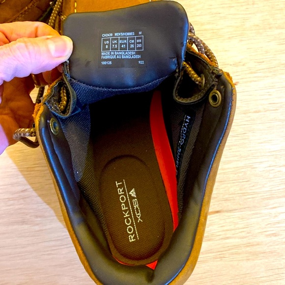 New! Rockport XCS Men Boots vibram soles, perfect for urban or trail adventures. - Picture 6 of 7